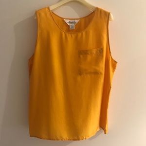 Angela Tong Silk Tank Top